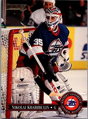 1994-95 Donruss - #185 Nikolai Khabibulin - Image 1 of 2