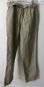 NWT Polo Ralph Lauren Girl's cotton woven Belt/Loops Pants Sz L Org $55 - Picture 1 of 5