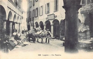 Svizzera - LUGANO (TI) Via Pessina - Ed. Wehrli 6088 - Picture 1 of 2