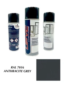 UPVC Aerosol Sprühfarbe ANTHRAZITGRAU 7016 Fenstertür Kunststoffverkleidung Holz - Bild 1 von 10