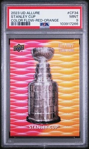 2023-24 Upper Deck Allure - Color Rojo Naranja #CF-34 Stanley Cup PSA 9 - Imagen 1 de 2