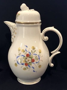 Hochst Strawberries And Bows Coffee Pot Made In Germany New - Picture 1 of 2