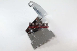 Marcador de lengüeta de distribución de acero cromado bloque pequeño Chevy 283-350 SBC 6" 7" 8" balanceador - Imagen 1 de 1