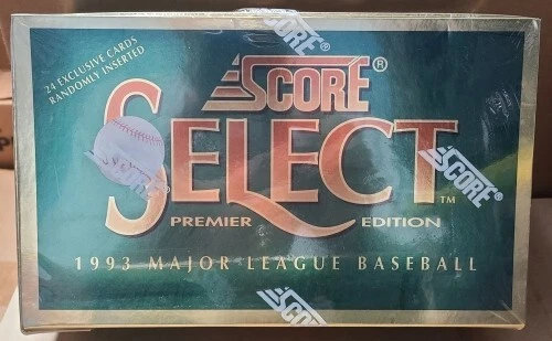 1993 Score Select Baseball Trading Cards Factory Sealed Box - Image 1 of 1