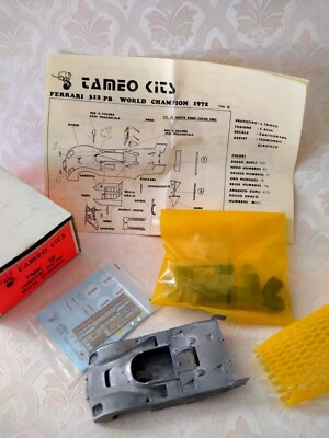 TAMEO KITS kit 1/43 TMK 18 Ferrari 312 PB World Champion 1972 - Immagine 1 di 2