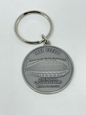 NY Mets Citi Field KeyChain Ring Ceremonial Groundbreaking Stadium SGA BrandNEW - Image 1 of 3