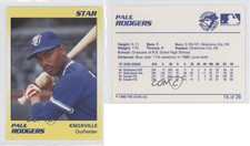 1990 Star Knoxville Blue Jays Paul Rodgers #15