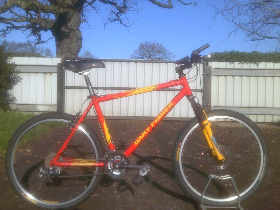 gary fisher hoo koo e koo mtb retro bike disc rokshoks deore - Image 1 of 4