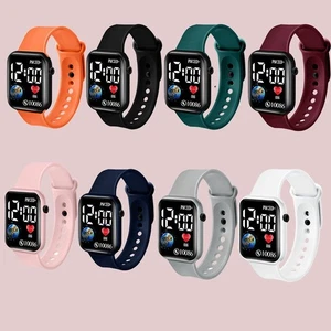 LED Digital Sport Watch Unisex Wristwatch Men Women Boys Girls Kids Gift UK - Picture 1 of 38