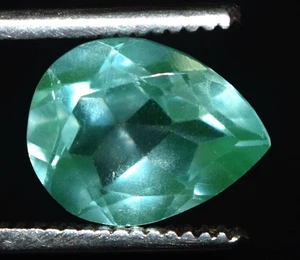 5 Cts. Natural Multicolor Montana Saphhire Pear Shape Certified Gemstone - Foto 1 di 4