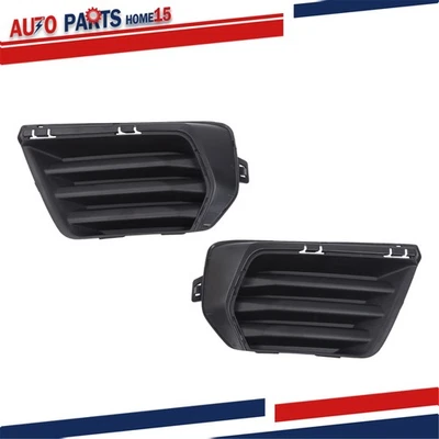 Pair For Chevrolet Colorado LT/Z71 2021-2022 Fog Lights Cover Black Replacement - Image 1 of 4