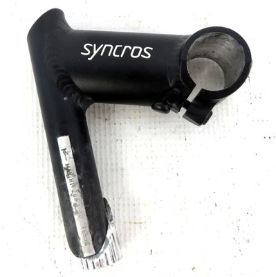 SYNCROS BIKE STEM Quill Style Threadless 80mm 26mm 190g -18° Black - Image 1 of 3