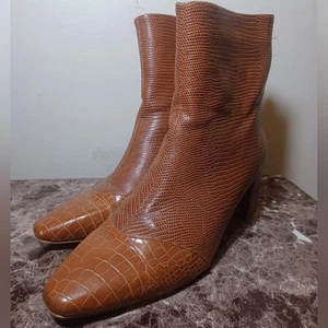 Matisse Clyde Vegan Leather Ankle Boot Cognac Size 8.5 - Picture 1 of 7