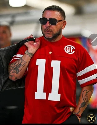 Camiseta Toluca Campeón de Campeones tipo NFL 2025/2026 Toluca Jersey Edición NFL Foto 1 de 4