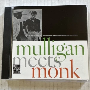 Gerry Mulligan-Meets Monk +3 CD OJC/Riverside Cool Jazz/Post-Bop Shadow Ware - Picture 1 of 3