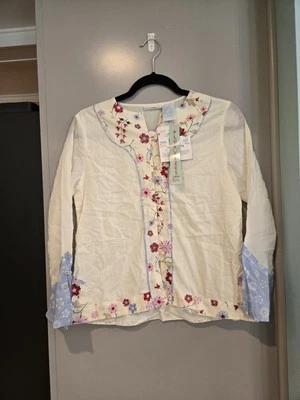 Mary Kate And Ashley VINTAGE Girls  Boho Top Size 10.5 Plus NEW With Tags - Image 1 of 4