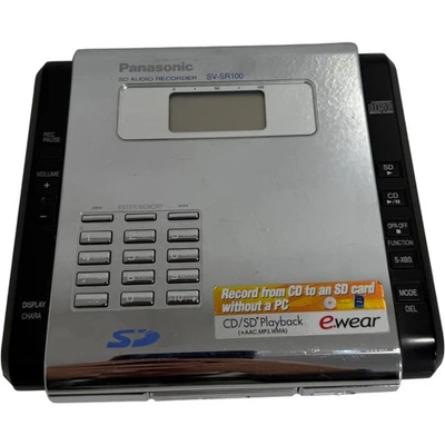 Panasonic SV-SR100 SD Audio Recorder CD Playback Function Spares & Repairs - Image 1 of 4