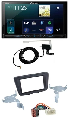 Pioneer 2DIN DAB USB MP3 Bluetooth Autoradio für Suzuki Baleno EW ab 2016 - Bild 1 von 4