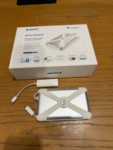 Akitio ThunderGo SATA SSD dual port USB3 / Thunderbolt 2/3 with APPLE ADAPTER - Picture 1 of 3