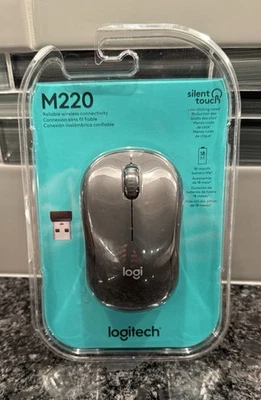 Logitech M220  Silent Wireless Optical Mouse - Image 1 of 3