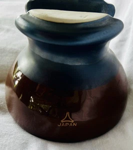 Aislador Eléctrico De Colección Japón Porcelana Pesada 2 Tonos Marrón Roscado - ¡ENORME! - Imagen 1 de 9