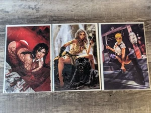 RON LEARY Vampirella - NINJETTES - Sheena - VIRGIN EXCLUSIVE JENNIFER BLOOD - Bild 1 von 4