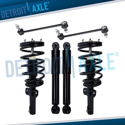 Conjunto de puntales delanteros + barras estabilizadoras + amortiguadores traseros para Ford Windstar 95-03 Foto 1 de 4