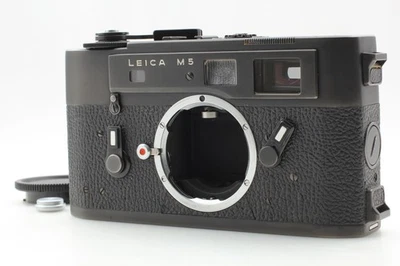 CLA'D [Near MINT] Meter Works Leica M5 Black Rangefinder Film Camera From JAPAN - Image 1 of 4