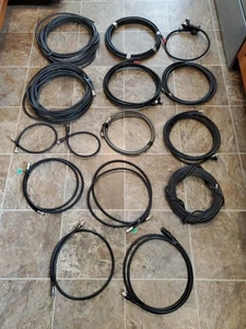 Cable coaxial 275' RG-214/U MIL CB HAM 1/2 7/16 Andrew Delco Belden Saxton FSJ4-50 - Imagen 1 de 8