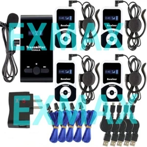 EXMAX EX-100 Audio Trans Wireless Tour Guide System (1 Sender 4 Empfänger) - Bild 1 von 7