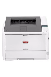 Oki B412dn 33ppm Mono Led Laser Printer - White - Picture 1 of 5
