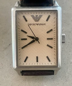 Empario Armani men's wrist watch AR0408 in VGC - Picture 1 of 7