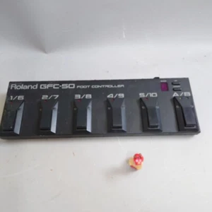 Roland GFC-50 MIDI Controlador de Pie Pedalera Probado Funcionando Japón - Imagen 1 de 5
