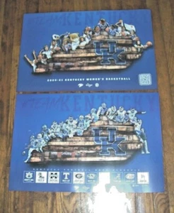 2-16"x20" University of Kentucky Wildcats Football & Women's Basketball Posters  - Picture 1 of 3