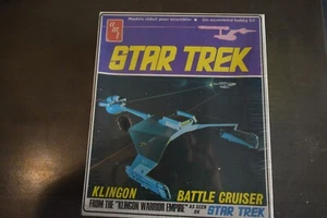 Star Trek Klingonischer Schlachtkreuzer Modellbausatz AMT | Nr. S952 | *VERSIEGELT* 1968 - Bild 1 von 6