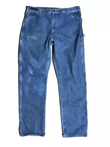 Dickies Carpenter Jeans Work/Distressed Men's Size 40 x 36 Actual No Tag - Picture 1 of 5