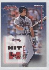 2002 Donruss Originals Hit List /1500 Chipper Jones #HL-9 HOF