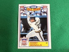 1989 Topps Glossy All-Stars #15 Bobby Bonilla Pittsburgh Pirates