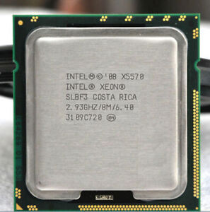 Intel Xeon X5570 SLBF3 LGA 1366 2.93 GHz 6.4 GT/s Quad-Core CPU Processor