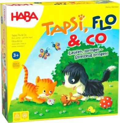 HABA Spiel Brettspiel Tapsi, Flo & Co - Bild 1 von 4