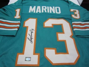 Dan Marino Autographed Miami Dolphins Signed Custom STAT Jersey Dan Marino Holo - Picture 1 of 3