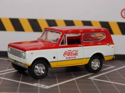 1979 '79 IH Scout II Hard Top V8 Coca Cola Coke Red Diorama Replica 1/64 VHTF - Image 1 of 4