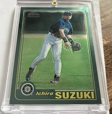 Ichiro Suzuki 2001 Topps Chrome Rookie Card RC