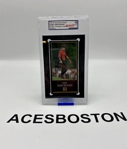 1997-99 Grand slam Ventures Masters Collection TIGER WOODS Rookie RC Gem-Mt📈📈 - Picture 1 of 2