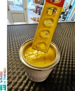 PINTURA BASE SOLVENTE 250 ML MOTO LISTA PARA USAR PARA YAMAHA EXTREME AMARILLO - Imagen 1 de 5