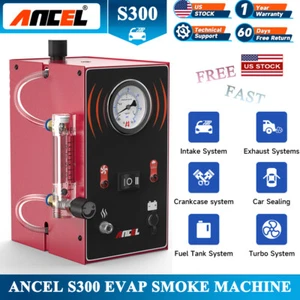 Medidor de flujo de detección de fugas de vacío diagnóstico máquina de humo EVAP para automóvil ANCEL S300 - Imagen 1 de 11