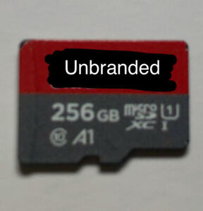 Unbranded 256gb microSD 