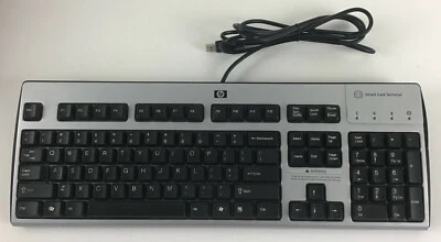 HP KUS0133 Smart Card Terminal Keyboard Reader USB KUS0133 HPK-KUS-0133 (B) - Image 1 of 4
