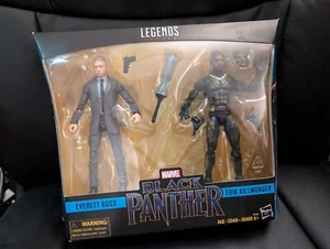 2017 Hasbro Marvel Legends Erik Killmonger & Everett Ross 6" Black Panther 2er-Pack - Bild 1 von 4