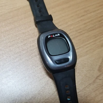 Reloj Polar Electro Digital Unisex Y2k Goma Plástico Deporte Atlético Plateado 36mm Foto 1 de 4